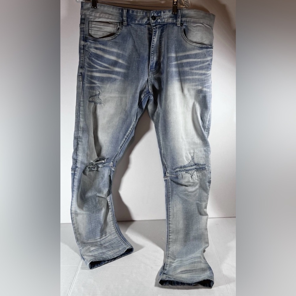 Decibel Distressed Stretch Jeans Size 36x32